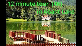 12 dakikada Abant turu 4K 12 minute tour in Abant Lake [upl. by Altaf]