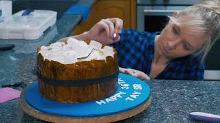 Making a Beer Barrel Cake [upl. by Borroff]