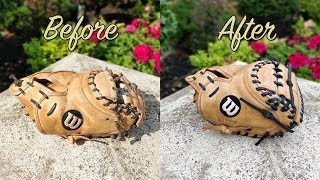 Wilson A2000 Catchers Mitt Relacing [upl. by Koerlin]