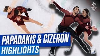 Papadakis amp Cizerons world record rhythm dance ⛸ [upl. by Noble]