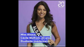 Miss France 2022 Le portrait des 29 candidates en compétition [upl. by Uoliram]