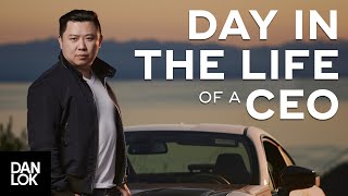 A Day in the life as a CEO  Dan Lok HQ [upl. by Eesyak]