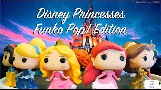 Disney Princesses as Funko Pop 4K  For Adult Collectors [upl. by Ynwat]