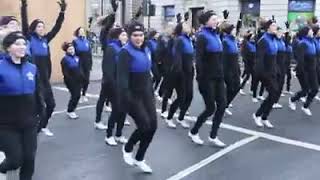 Surgoinsville cloggers perform in London New Years Day 2019 [upl. by Sophia]