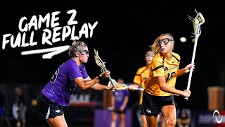 2022 AU Pro Lacrosse Game 2 [upl. by Oirromed]