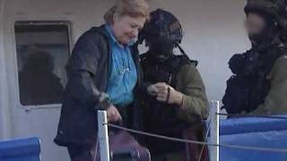 Passengers from Seventh Flotilla Ship Disembark at Ashdod Port [upl. by Merry]