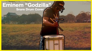 Eminem “GODZILLA” SNARE DRUM COVER [upl. by Hsu]