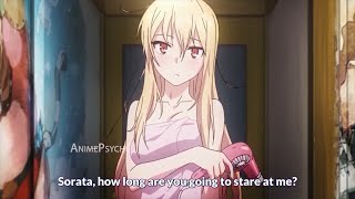 Shiina Mashiro Cute And Kuudere Waifu Moments [upl. by Court]