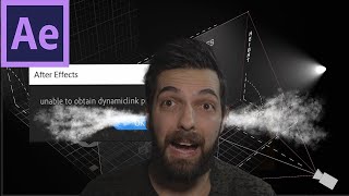 3D CAMERA tracker doesnt work  Solving Dynamiclink Server Error after effects [upl. by Lucais669]