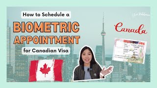 How to Schedule a Biometric Appointment for CANADIAN Visa Application  Vien Mlbnn [upl. by Calmas]