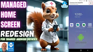 Exploring the Managed home Screen redesign for shared Android devices [upl. by Idissac]