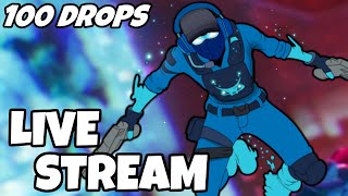 100 Drops  LIVE Fortnite [upl. by Wilbur]