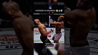 Francis Ngannou vs Alistair Overeem UFC Fight Highlights 🤯🔥😱 [upl. by Mikkanen]