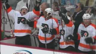 Couturier Giroux Net Hat Tricks in Game 2 of the Stanley Cup Playoffs [upl. by Ettebab]