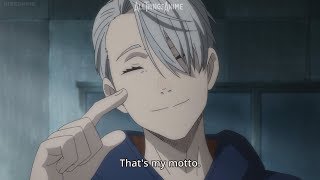 ENG SUB HD Yuri on Ice Victor Nikiforov savage moments [upl. by Anrev]