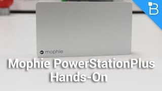 Mophie PowerStation Plus HandsOn Portable Power With an Integrated Cable [upl. by Arbma918]