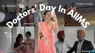 Doctors day celebration in AIIMS Rishikesh🩺singingpartyfunstudy aiims neet doctor mbbs [upl. by Wattenberg]