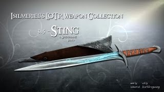 Skyrim Isilmeriel LOTR Weapons Collection Mod 35 Sting update [upl. by Harilda416]