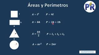 Áreas y Perímetros de figuras planas [upl. by Imuya37]