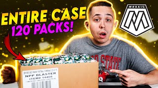 Opening 120 Packs Of Mosaic Football ENTIRE CASE 😱 [upl. by Nunnery]