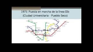 Evolución del metro de Barcelona 1924  2010 [upl. by Linea]