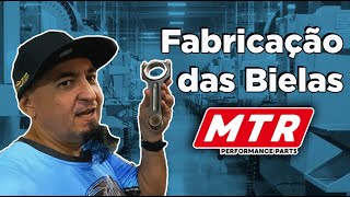 Fabricação biela forjada 1500cv [upl. by Ariaet]