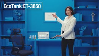 Meet the Epson EcoTank ET3850 [upl. by Walli]