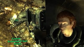 Fallout 3  quotPrototype Medic Power Armorquot Olney Sewers LOCATION [upl. by Eislel]