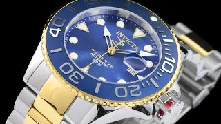 Invicta 22853 50mm Reserve Grand Diver Sapphire Crystal Swiss Made SW200 Automatic Bracelet Watch [upl. by Aztiraj]