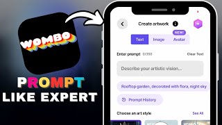 How to Prompt like an EXPERT for PERFECT Results on WOMBO Dream AI in SECONDS [upl. by Nylrac]