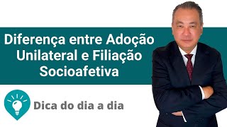 Diferença entre Adoção Unilateral e Filiação Socioafetiva [upl. by Mcgannon]