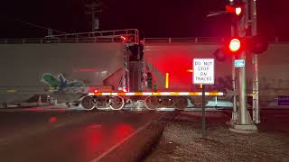 BNSF mixed freight train Imperial main St in Imperial Mo [upl. by Ignatius]