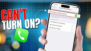 How to Fix Cannot Turn on Calls on Other Devices on iOS 18  Missing iPhone Calls on Other Devices [upl. by Niwled]