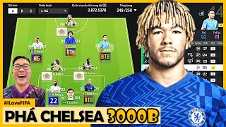 I Love PHÁ  3000 Tỷ Bay Sạch ILF Build Team Color CHELSEA Cực Khủng GULLIT ETOO PEDRO amp HAZARD [upl. by Ateekahs]