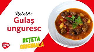 Reteta Originala de GULAS Unguresc  Gateste Rapid la Multicooker [upl. by Niloc260]