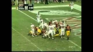 2004 Music City Bowl  Alabama vs Minnesota Highlights [upl. by Konstantine]