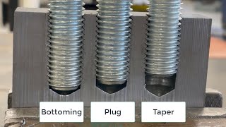 Tap typesTaper Plug Bottoming [upl. by Enniotna]