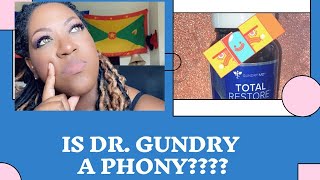 DR Gundry is scammer  Total Restore QampA [upl. by Luehrmann]