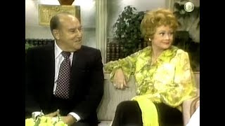 Lucille Ball on Dinah Shore Show  w Gale Gordon Carol Burnett 1976 [upl. by Nap187]