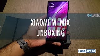 Xiaomi Mi MIX Unboxing [upl. by Adnofal]