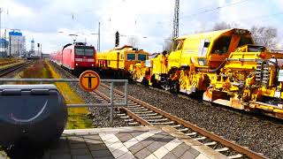 ZügeSchnelldurchfahrten im Bahnhof Twistringen bei Bremen Fast Trains near Bremen [upl. by Lightfoot]