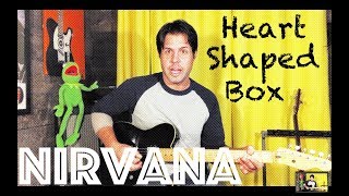 Heart Shaped Box by Nirvana  Bass Cover with Tabs PlayAlong [upl. by Aldora644]