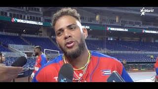 Yoán Moncada se niega de decir Patria y Vida en una entrevista quotYo no tengo nada que ver con esoquot [upl. by Acceber839]