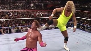 Brutus quotThe Barberquot Beefcake vs Mr Perfect WrestleMania VI [upl. by Agnizn38]