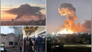 Imagini catastrofale din Ucraina A inceput razboiul Rusia  Ucraina VIDEO [upl. by Iggep]