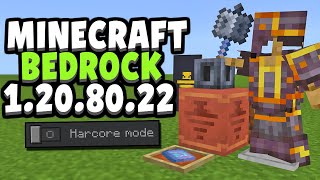 MACE MELEE WEAPON Can 1 Shot Warden Minecraft Bedrock 1208022 Beta [upl. by Nickey]