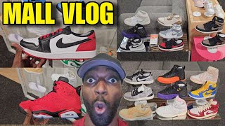 MALL VLOG TONS OF OG CLASSIC JORDANS ARE SITTING LIKE JORDANS 😯😨 [upl. by Ethban781]