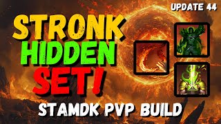 NOBODY talks about this SET 🤐 Stamdk PVP Build  ESO Gold Road [upl. by Shaffert]