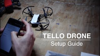 Tello Drone Setup Guide  Connect Tello Drone to Phone [upl. by Deeann]