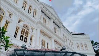 Mother of all Luxury Hotels  Raffles Hotel Singapore  Full video  TheFriendlyTrip [upl. by Keelin]